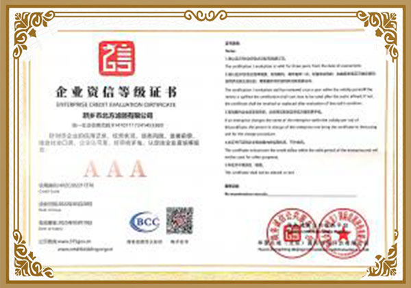 濾芯、過濾器、分離器廠家資質(zhì)